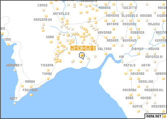 map of Ma-kombi