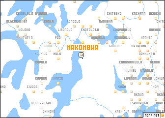 map of Makombwa