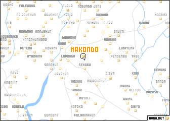 map of Makondo