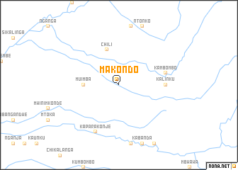 map of Makondo