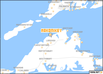 map of Makonikey