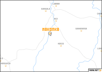 map of Makonka