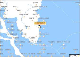 map of Makono