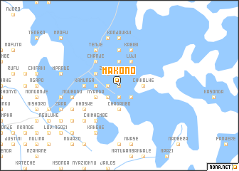 map of Makono