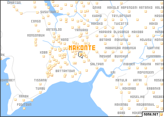 map of Ma-konte