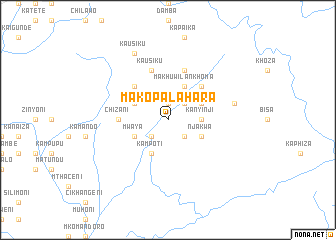 map of Makopala Hara