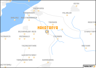 map of Makótanya