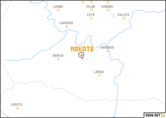 map of Makote