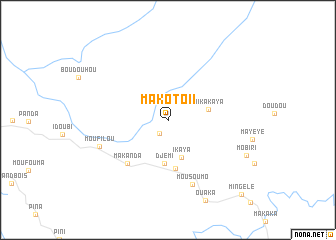 map of Makoto II