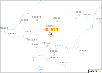 map of Makoto