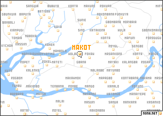 map of Makot