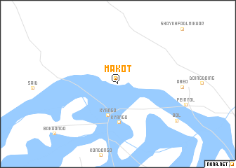map of Makot
