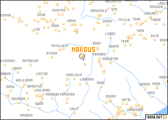 map of Makous
