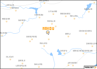 map of Makou