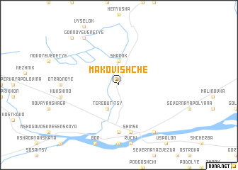 map of Makovishche