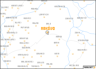 map of Makovo