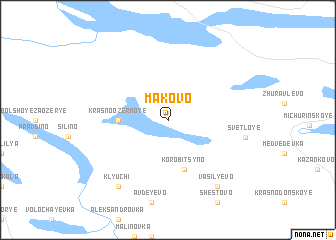 map of Makovo