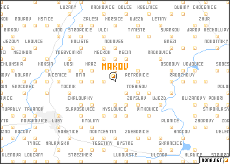 map of Makov