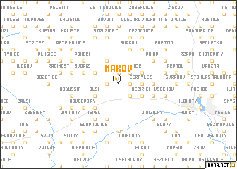 map of Makov