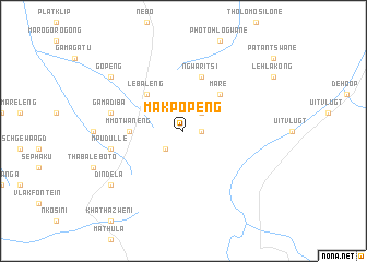 map of Makpopeng