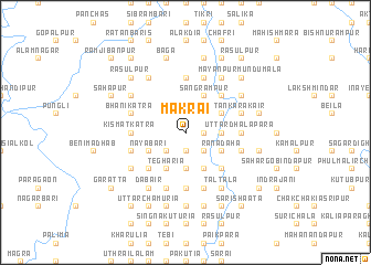 map of Mākrāi