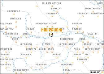 map of Makrakómi