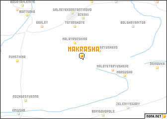 map of Makrasha