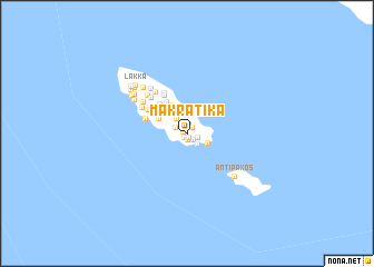 map of Makrátika