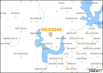 map of Makriádha