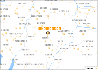 map of Makrinágkon