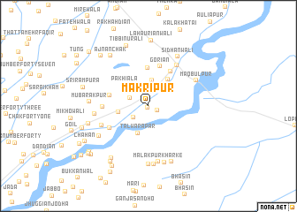 map of Makripur