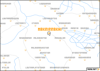 map of Makrirrákhi