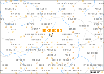 map of Makrugba