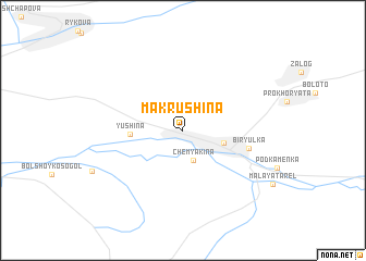 map of Makrushina