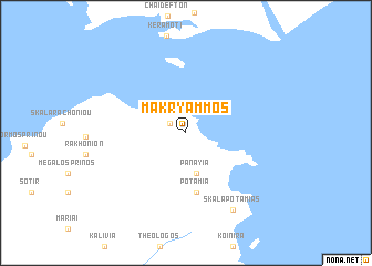 map of Makryámmos