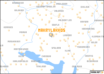 map of Makrýlakkos