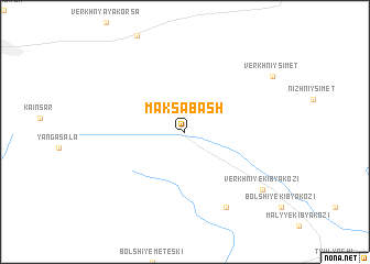 map of Maksabash