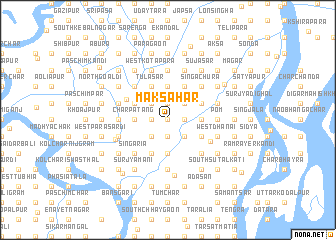 map of Māksāhār