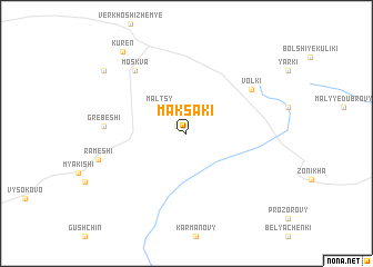 map of Maksaki