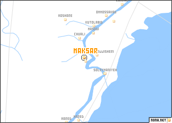 map of Makşar