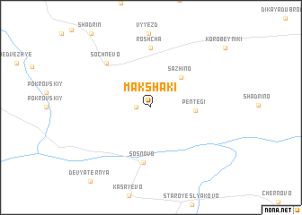 map of Makshaki