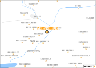 map of Makshanur