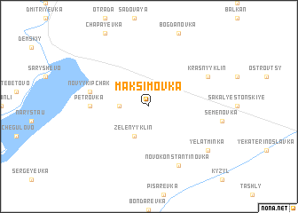 map of Maksimovka