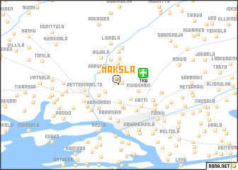 map of Maksla