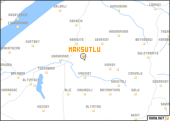 map of Maksutlu