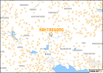 map of Maktae-dong