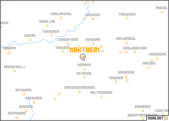 map of Maktae-ri