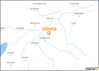 map of Makuka