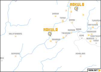 map of Makula