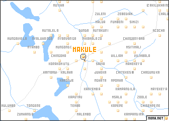 map of Makule
